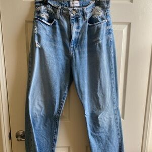 Frame Denim Blue Boyfriend Jeans